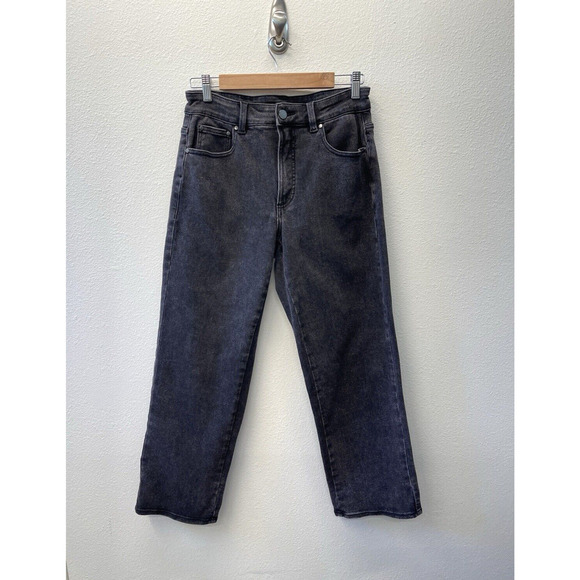 Universal Standard Etta High Rise Jeans Womens Size 6/ M Black Denim Stretch NWT - Picture 1 of 8